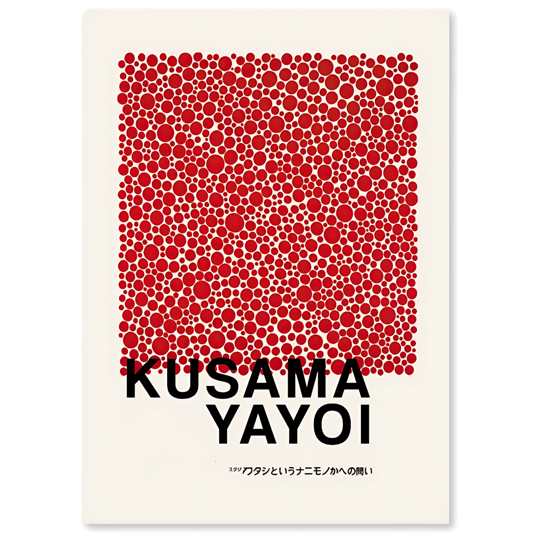 LOVE - Yayoi Kusama-inspired lienzos