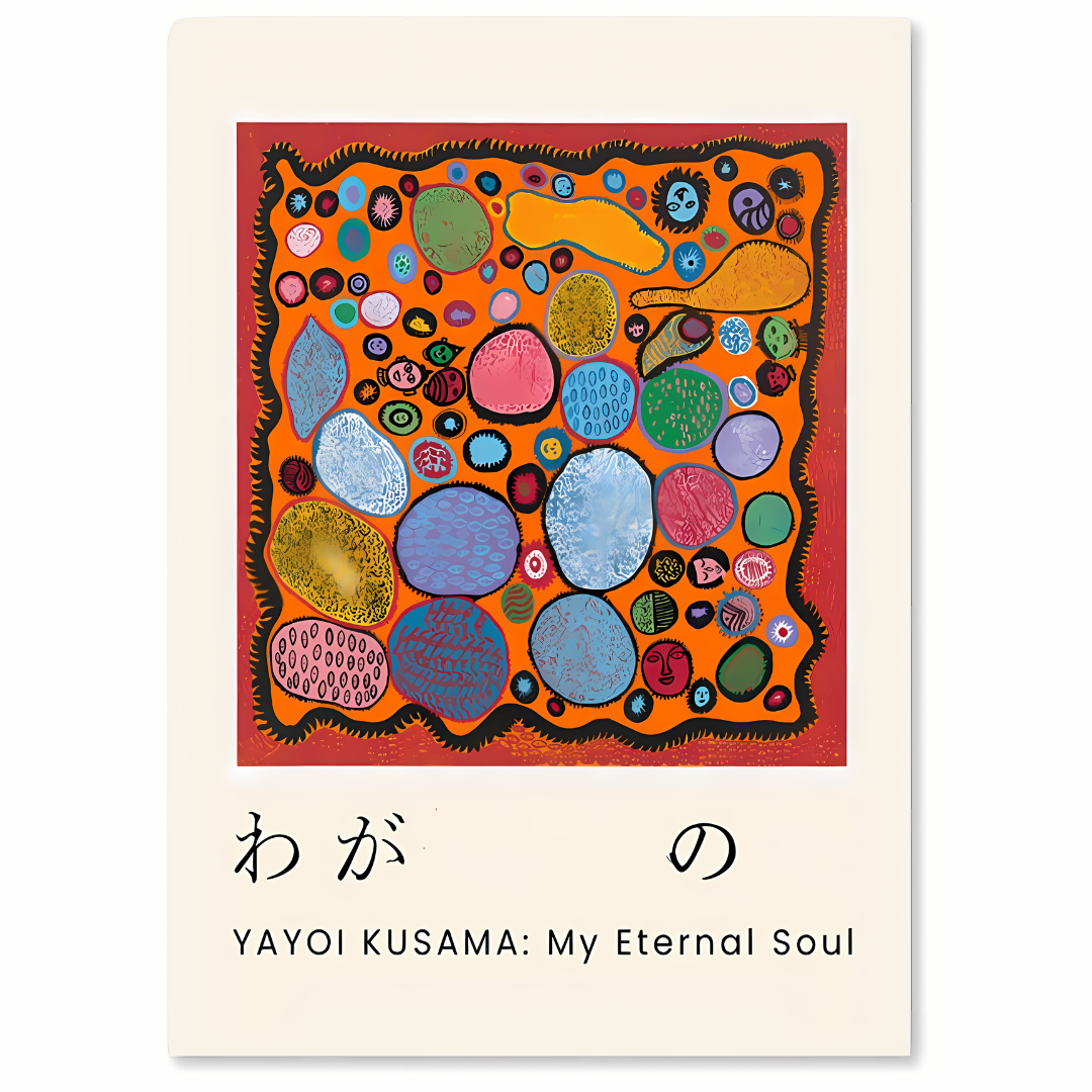 MY ETERNAL SOUL - Yayoi Kusama-lienzos inspirados