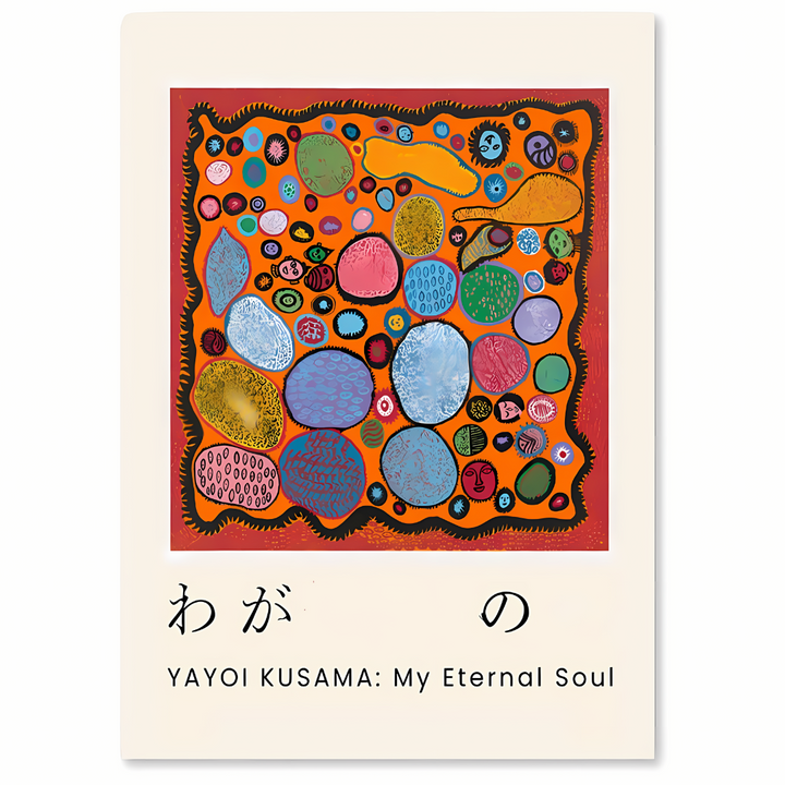 MY ETERNAL SOUL - Yayoi Kusama-lienzos inspirados